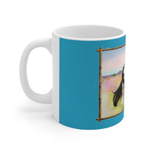 Load image into Gallery viewer, Gypsy Vanner Horse and Newfoundland Dog mug