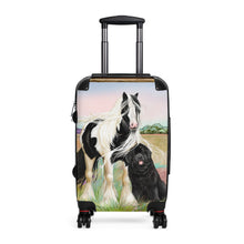 Load image into Gallery viewer, Gypsy Vanner and Newfoundland Dog Suitcase