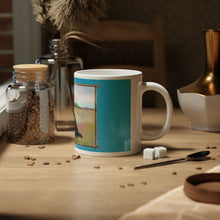 Load image into Gallery viewer, Gypsy Vanner and Newfoundland dog by Artist Patricia Eubank - Jumbo Mug, 20oz
