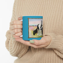 Load image into Gallery viewer, Gypsy Vanner Horse and Newfoundland Dog mug