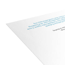 Load image into Gallery viewer, Gypsy Vanner and Newfoundland dog by artist Patricia Eubank Greeting Cards (1, 10, 30, and 50pcs)