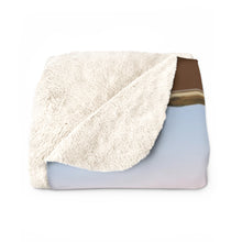 Load image into Gallery viewer, Gypsy Vanner and Newfoundland DogSherpa Fleece Blanket