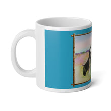 Load image into Gallery viewer, Gypsy Vanner and Newfoundland dog by Artist Patricia Eubank - Jumbo Mug, 20oz