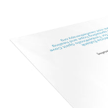 Load image into Gallery viewer, Gypsy Vanner and Newfoundland dog by artist Patricia Eubank Greeting Cards (1, 10, 30, and 50pcs)