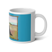 Load image into Gallery viewer, Gypsy Vanner and Newfoundland dog by Artist Patricia Eubank - Jumbo Mug, 20oz