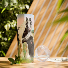 Load image into Gallery viewer, Skinny Tumbler with Straw, 20oz