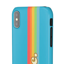 Load image into Gallery viewer, Rainbow Newfie Phone Snap Cases