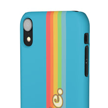 Load image into Gallery viewer, Rainbow Newfie Phone Snap Cases