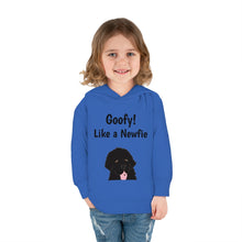 Load image into Gallery viewer, Goofy like a Newfie! Toddler Pullover Fleece