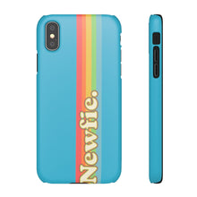 Load image into Gallery viewer, Rainbow Newfie Phone Snap Cases