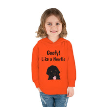Load image into Gallery viewer, Goofy like a Newfie! Toddler Pullover Fleece