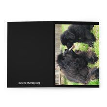 Load image into Gallery viewer, Newfie and puppy Greeting Cards (5 Pack)
