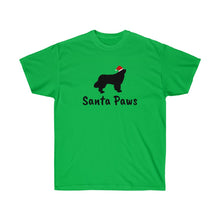 Load image into Gallery viewer, Santa Paws Newfie Cotton Tee