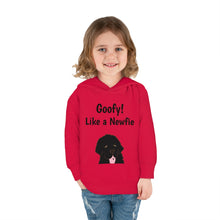 Load image into Gallery viewer, Goofy like a Newfie! Toddler Pullover Fleece