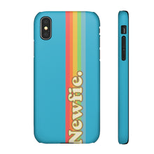 Load image into Gallery viewer, Rainbow Newfie Phone Snap Cases