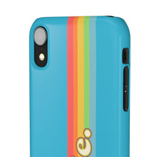 Load image into Gallery viewer, Rainbow Newfie Phone Snap Cases