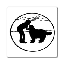 Load image into Gallery viewer, The love of a Newfie Magnet