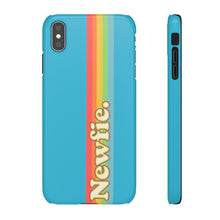 Load image into Gallery viewer, Rainbow Newfie Phone Snap Cases
