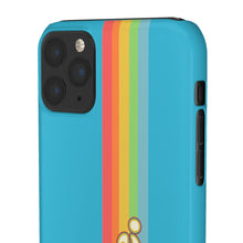 Load image into Gallery viewer, Rainbow Newfie Phone Snap Cases