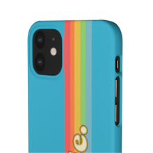 Load image into Gallery viewer, Rainbow Newfie Phone Snap Cases