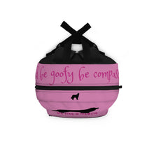 Load image into Gallery viewer, Be Like a Newfie Backpack (Made in USA)