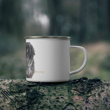 Load image into Gallery viewer, Newfoundland Dog Enamel Campfire Mug