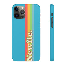 Load image into Gallery viewer, Rainbow Newfie Phone Snap Cases