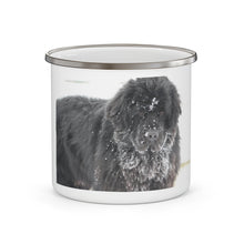 Load image into Gallery viewer, Newfoundland Dog Enamel Campfire Mug