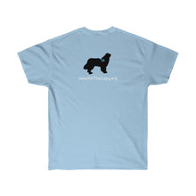 Load image into Gallery viewer, TimberKnolls Spirit Cove Newfie Therapy Unisex Ultra Cotton Tee