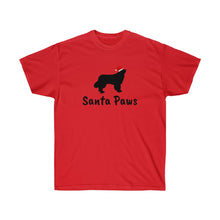 Load image into Gallery viewer, Santa Paws Newfie Cotton Tee