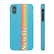 Load image into Gallery viewer, Rainbow Newfie Phone Snap Cases