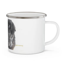 Load image into Gallery viewer, Newfoundland Dog Enamel Campfire Mug
