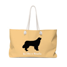 Load image into Gallery viewer, Be Like a Newfie - Weekender Bag