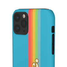 Load image into Gallery viewer, Rainbow Newfie Phone Snap Cases