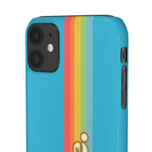 Load image into Gallery viewer, Rainbow Newfie Phone Snap Cases