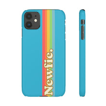 Load image into Gallery viewer, Rainbow Newfie Phone Snap Cases