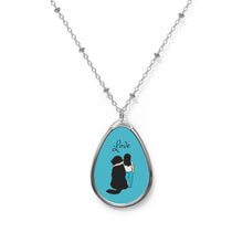 Load image into Gallery viewer, Love Oval Necklace