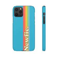 Load image into Gallery viewer, Rainbow Newfie Phone Snap Cases
