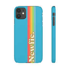 Load image into Gallery viewer, Rainbow Newfie Phone Snap Cases