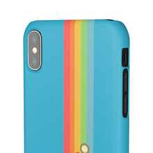 Load image into Gallery viewer, Rainbow Newfie Phone Snap Cases
