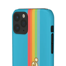 Load image into Gallery viewer, Rainbow Newfie Phone Snap Cases