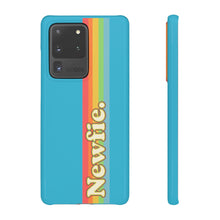 Load image into Gallery viewer, Rainbow Newfie Phone Snap Cases