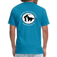 Load image into Gallery viewer, Newfie Therapy Volunteer Shirt - turquoise