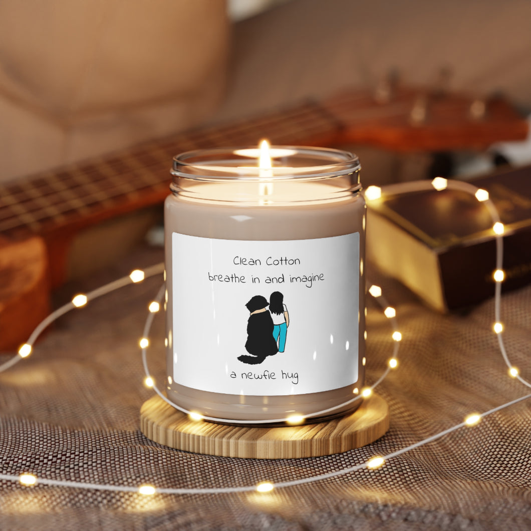 Newfie Hug Scented Soy Candle, 9oz