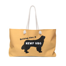 Load image into Gallery viewer, Newf Hug - Weekender Bag
