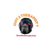 Load image into Gallery viewer, Got a Therapist - Newfie  Vinyl Decals
