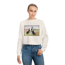 Load image into Gallery viewer, Women&#39;s Cropped Fleece Pullover

