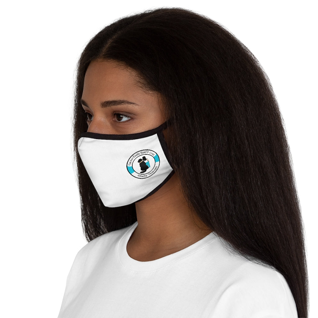 Newfie Therapy Fitted Polyester Face Mask
