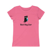 Load image into Gallery viewer, Best Dog Ever Newfie Princess Tee

