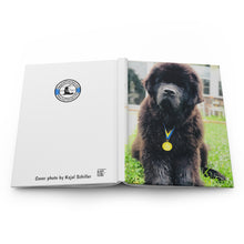 Load image into Gallery viewer, Newfoundland Puppy Hardcover Journal
